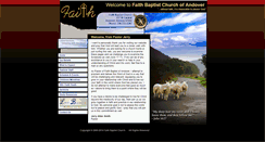 Desktop Screenshot of faithofandover.org