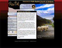 Tablet Screenshot of faithofandover.org